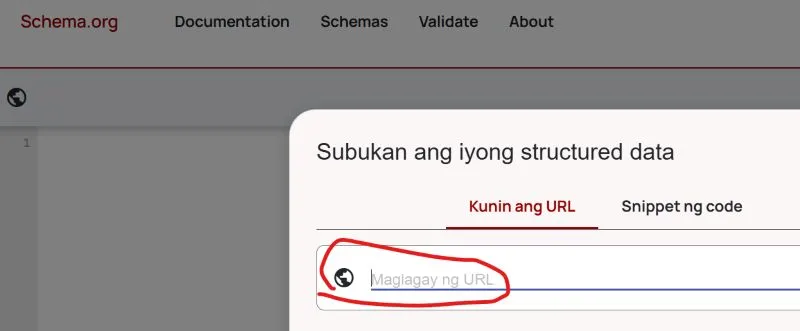 Using the Schema.org validation tool for testing.